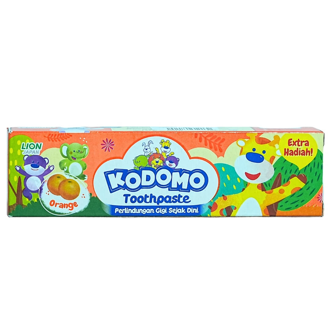 Kodomo Orange Toothpaste - Extra Hadiah!