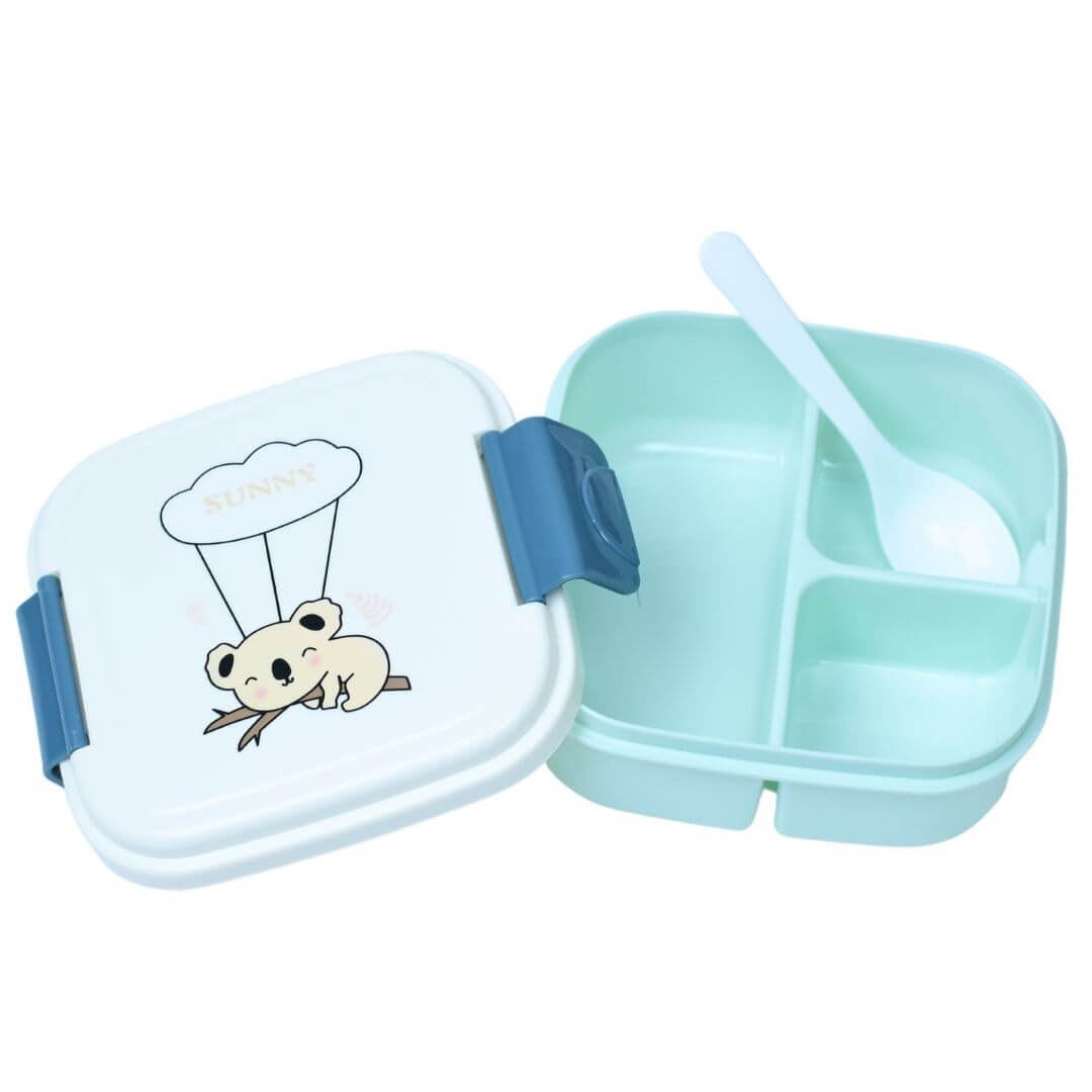 3-Compartment Leak-Proof Lunchbox