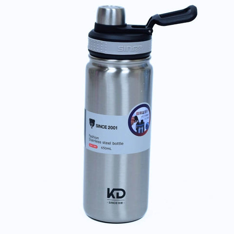 650ml Stainless Steel Water Bottle with Double-Wall Insulation | Stay Hydrated and Enjoy Your Drinks at the Perfect Temperature