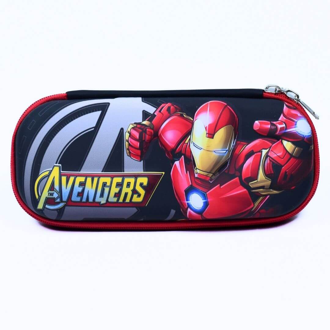 Iron Man - Avengers Zipper Pencil Case - The Perfect Way to Organize Your Stationery Supplies and Show Your Love of the Avengers