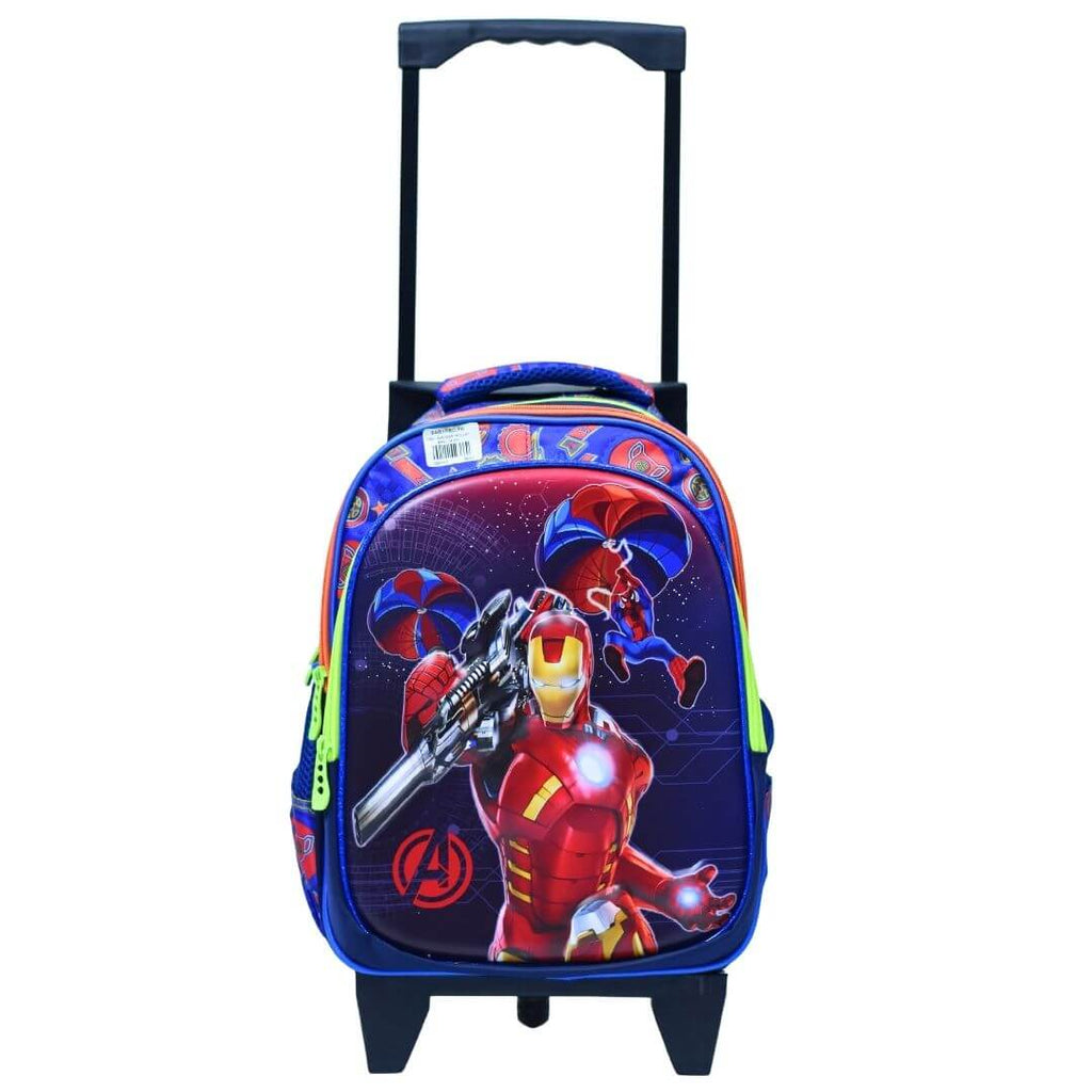 Avengers trolley school bag hotsell