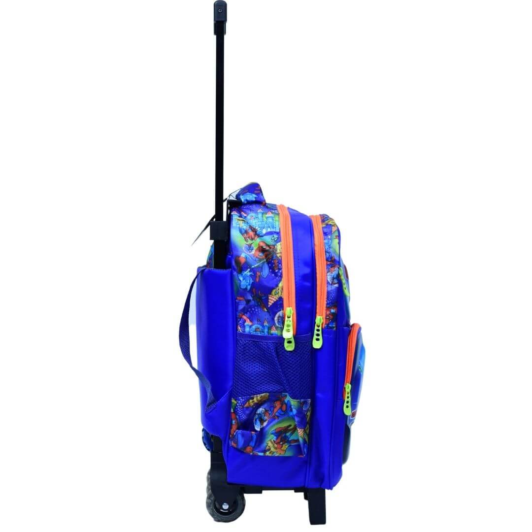 16 Inch Spiderman Trolley School Bag - Perfect for Little Webslingers on the Go