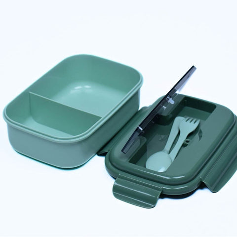 BPA Free Kids Lunch Box with Spoon and Fork - Keep Your Child's Food Fresh and Organized in Pakistan!