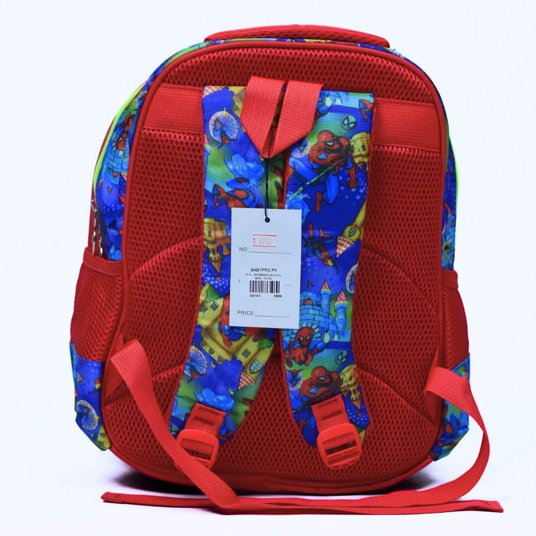 14 Inch Spiderman School Bag - Perfect for Little Webslingers