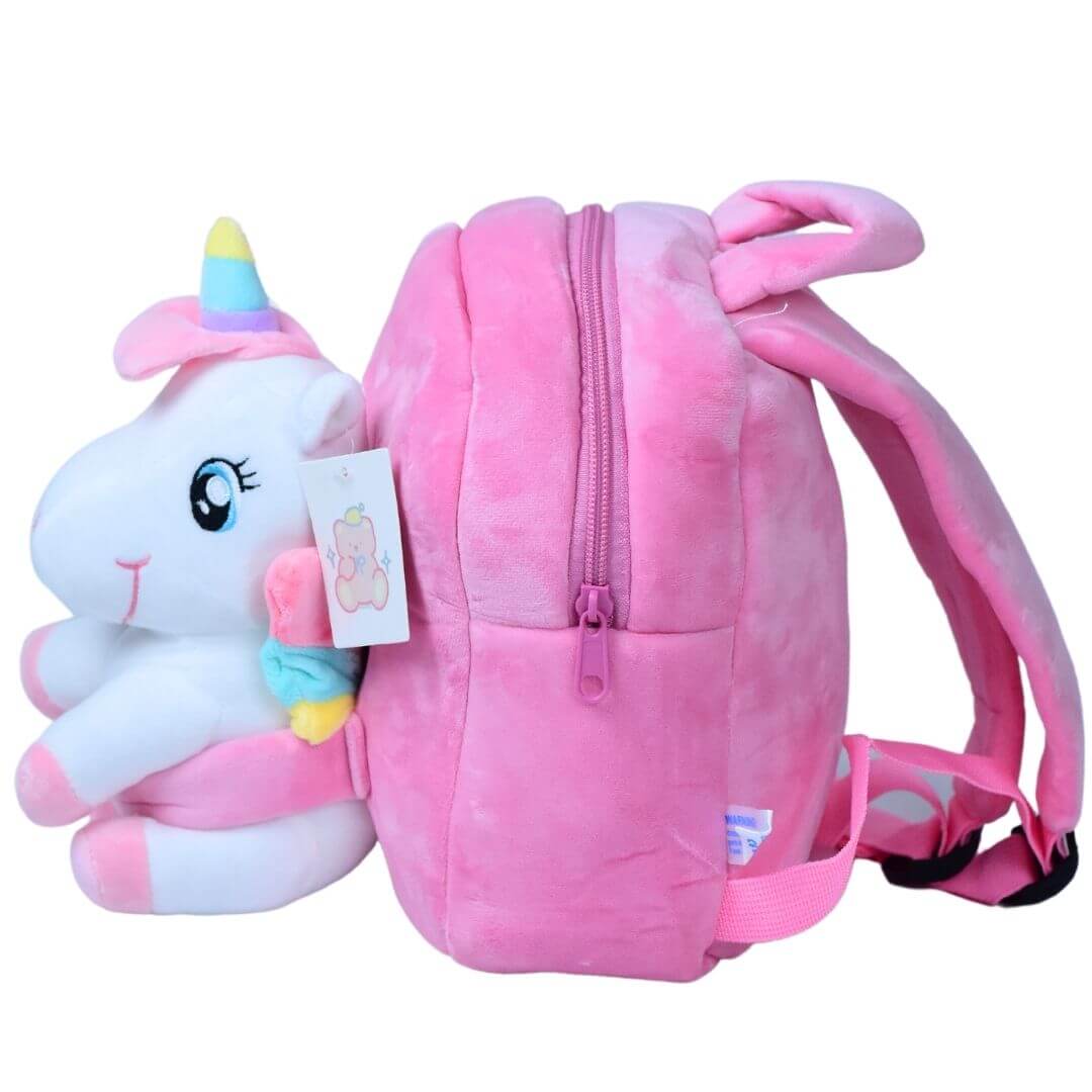 Pink unicorn school outlet bag