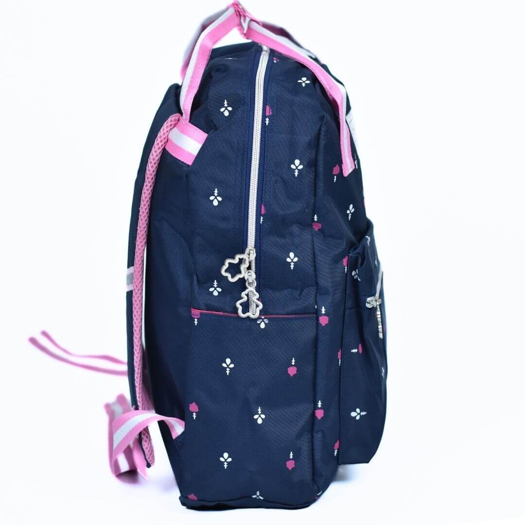 New Flower 17 Inch School Bag - The Ultimate Backpack for Students!