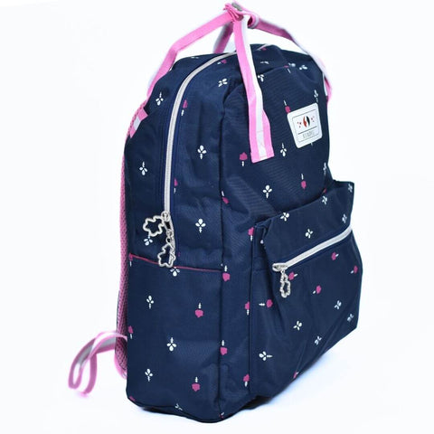 New Flower 17 Inch School Bag - The Ultimate Backpack for Students!