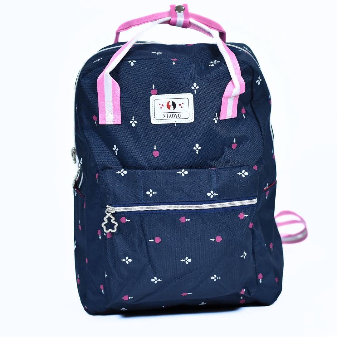 New Flower 17 Inch School Bag - The Ultimate Backpack for Students!