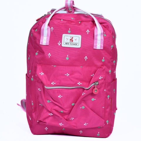 New Flower 17 Inch School Bag - The Ultimate Backpack for Students!