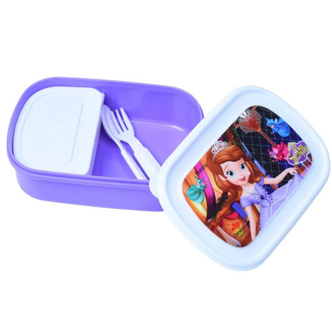 Sofia the First Single Compartment Lunch Box with Utensils