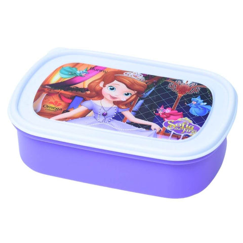 Sofia the First Single Compartment Lunch Box with Utensils