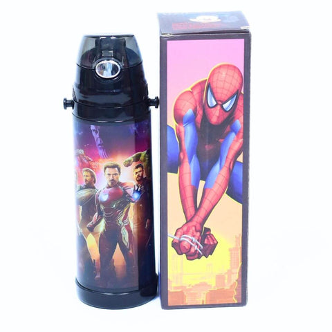 500ml Stainless Steel Avengers Water Bottle - Pakistan