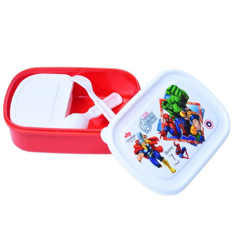 Avengers Single Compartment Lunch Box with Utensils