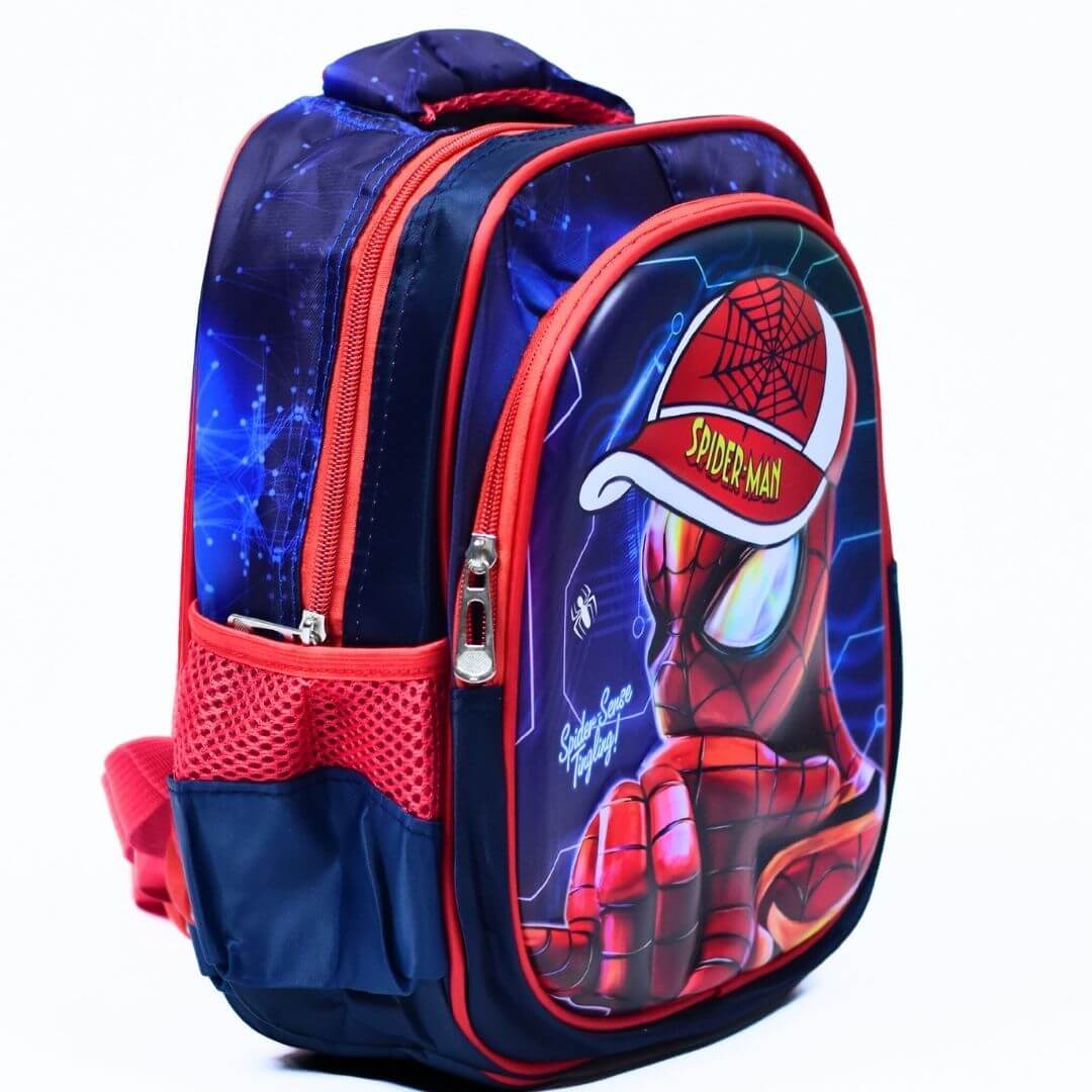 12-Inch Spiderman School Bag - Perfect for Little Superheroes on the Go!