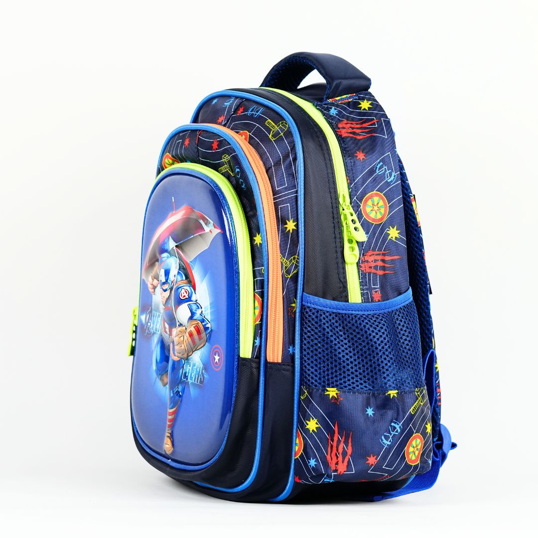 14-Inch Avengers School Bag - Perfect for Little Superheroes on the Go!