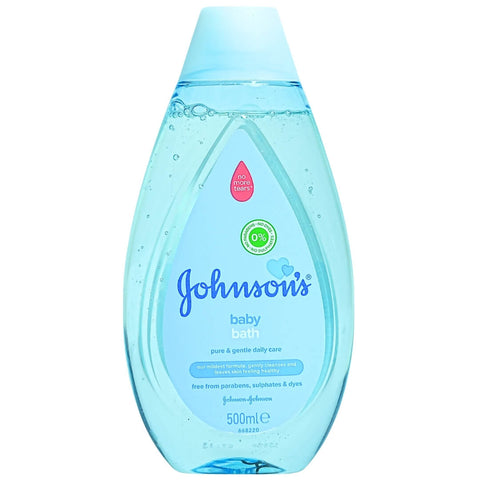 Johnson's® Baby Bath | No More Tears® | Pure & Gentle Daily Care | 500ml