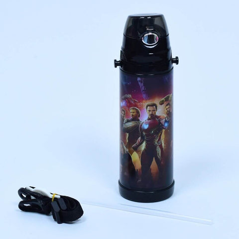 500ml Stainless Steel Avengers Water Bottle - Pakistan