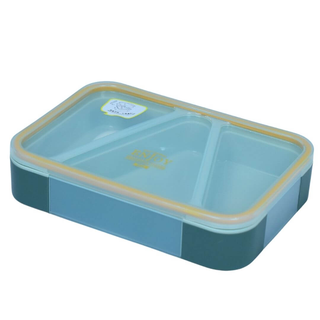 3 Compartment Lunch Box for Kids and Adults - Great for School, Work, or Travel