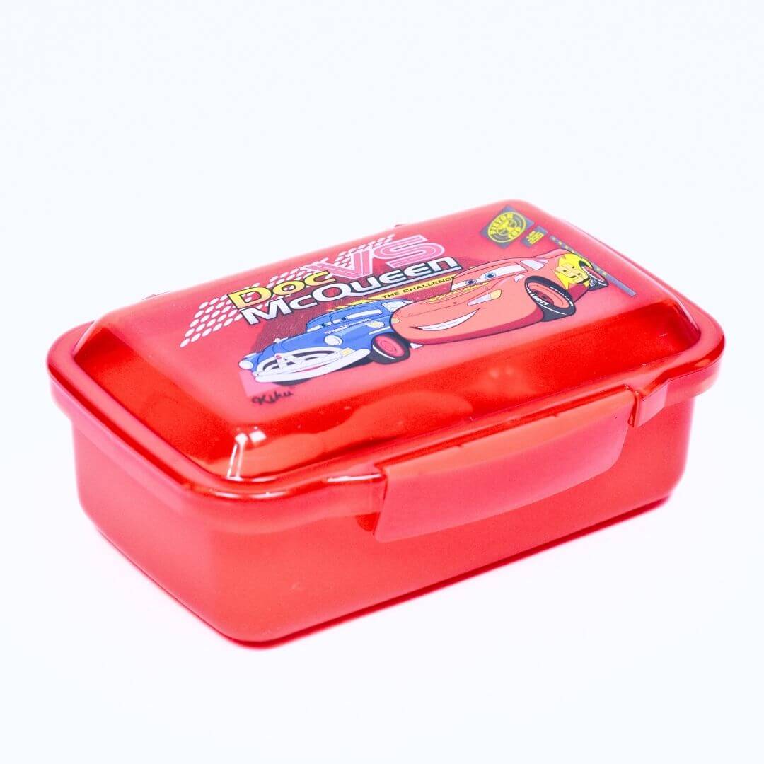 McQueen Lunch Box with Spoon and Fork