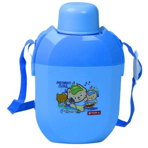 1000ml Blue Water Bottle with Simple and Elegant Design