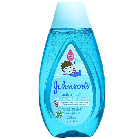 Johnson's Active Kids Shampoo: Best for Fresh & Active Kids in Pakistan | No More Tears | 200ml