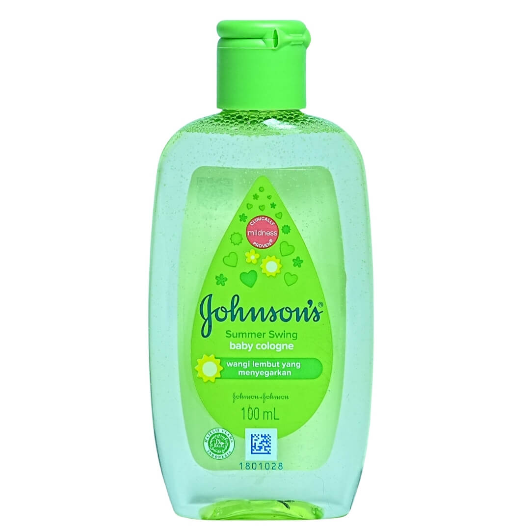 Johnson's Summer Swing Baby Cologne (100ml) - Refreshing & Gentle Fragrance