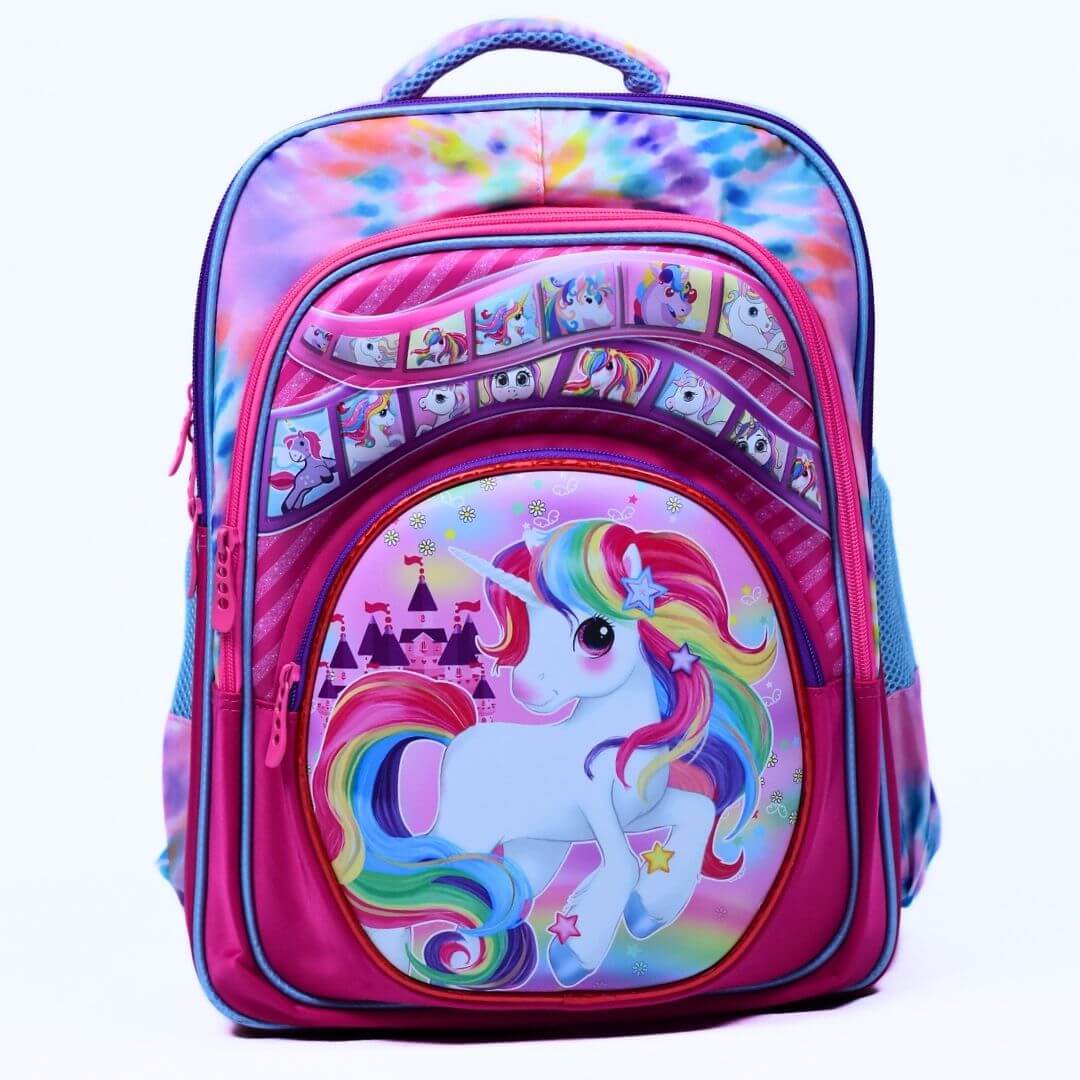 16-Inch Unicorn School Bag - Perfect for Little Dreamers on the Go!