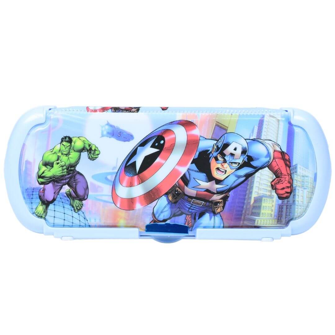 Avengers Multifunctional Pencil Case | Durable ABS Plastic | Large Capacity | Perfect for School Supplies