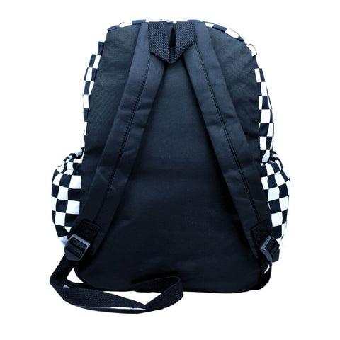 16 Inch FASHION Teddy Bear Checkerboard Backpack for School