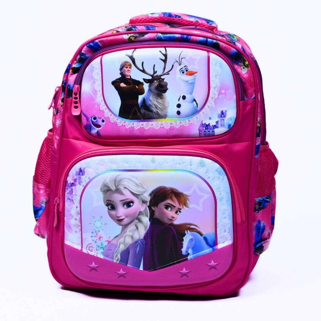 16-Inch Frozen School Bag - Perfect for Little Princesses on the Go!