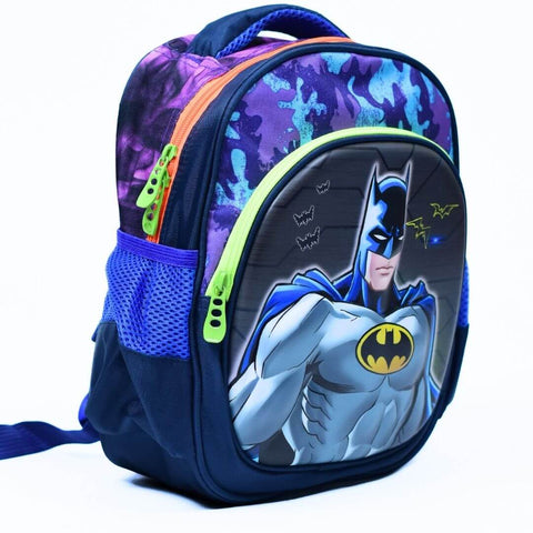 12-Inch Batman School Bag - Perfect for Little Superheroes on the Go!