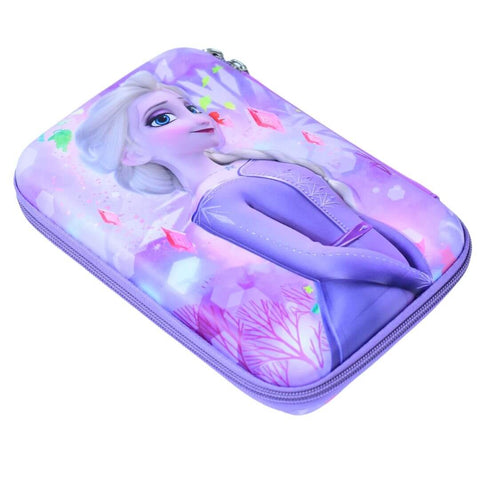 Purple Elsa Pencil Case 8x6 Inch