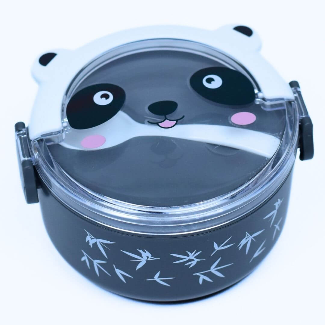 Love Bear Bento Box with Leak-Proof Lid