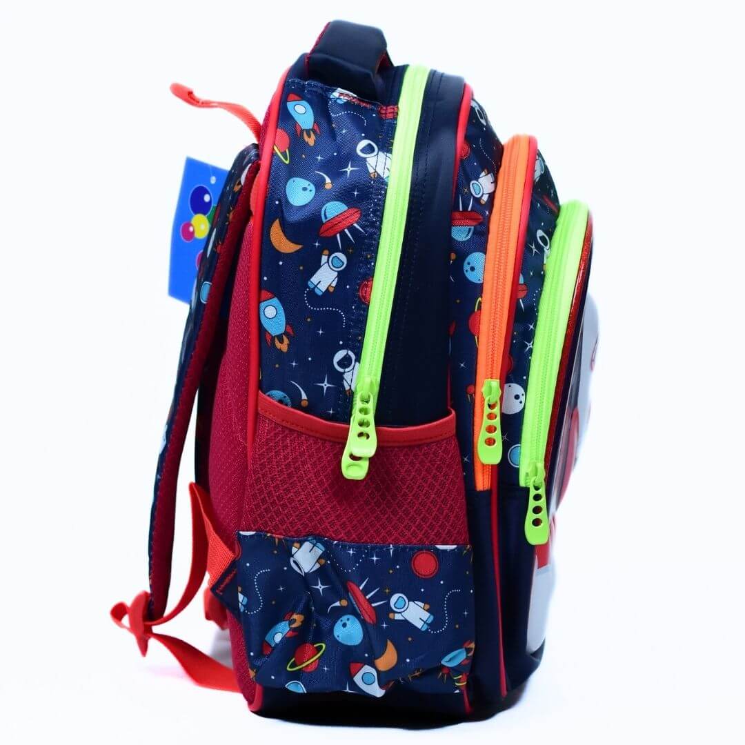 14 Inch Astronaut Suit Rocket Launcher School Bag - Perfect for Little Astronauts on the Go!