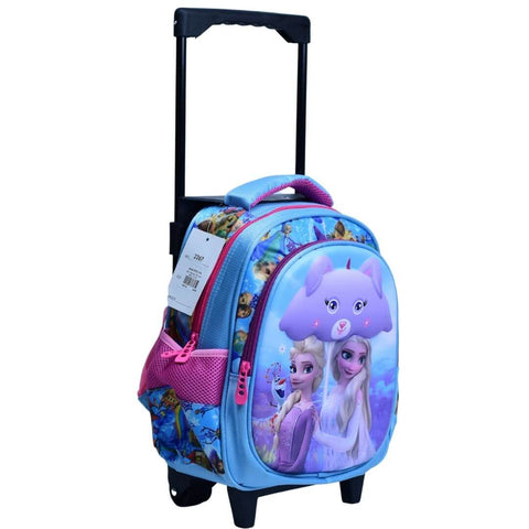 12 Inch Frozen Trolley School Bag - Perfect for Little Princesses on the Go