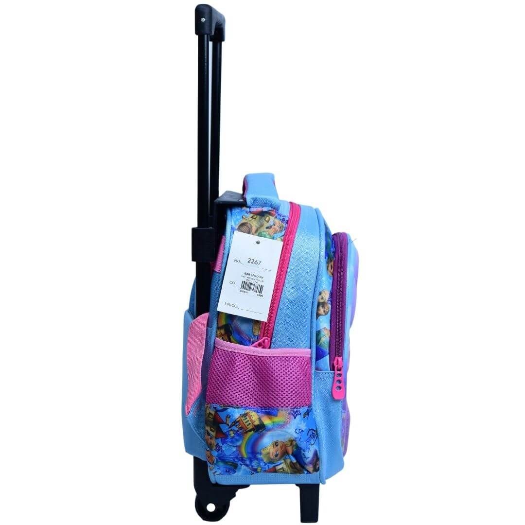 12 Inch Frozen Trolley School Bag - Perfect for Little Princesses on the Go