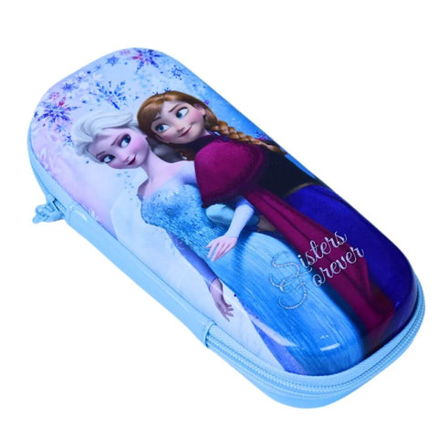 Frozen 3D Molded Pencil Case with Elsa and Anna