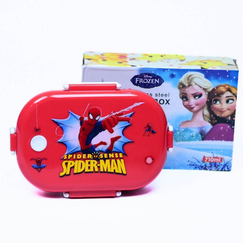 Spider-Man Stainless Steel Lunch Box | Leak-Proof & BPA Free | Perfect for Kids in Pakistan