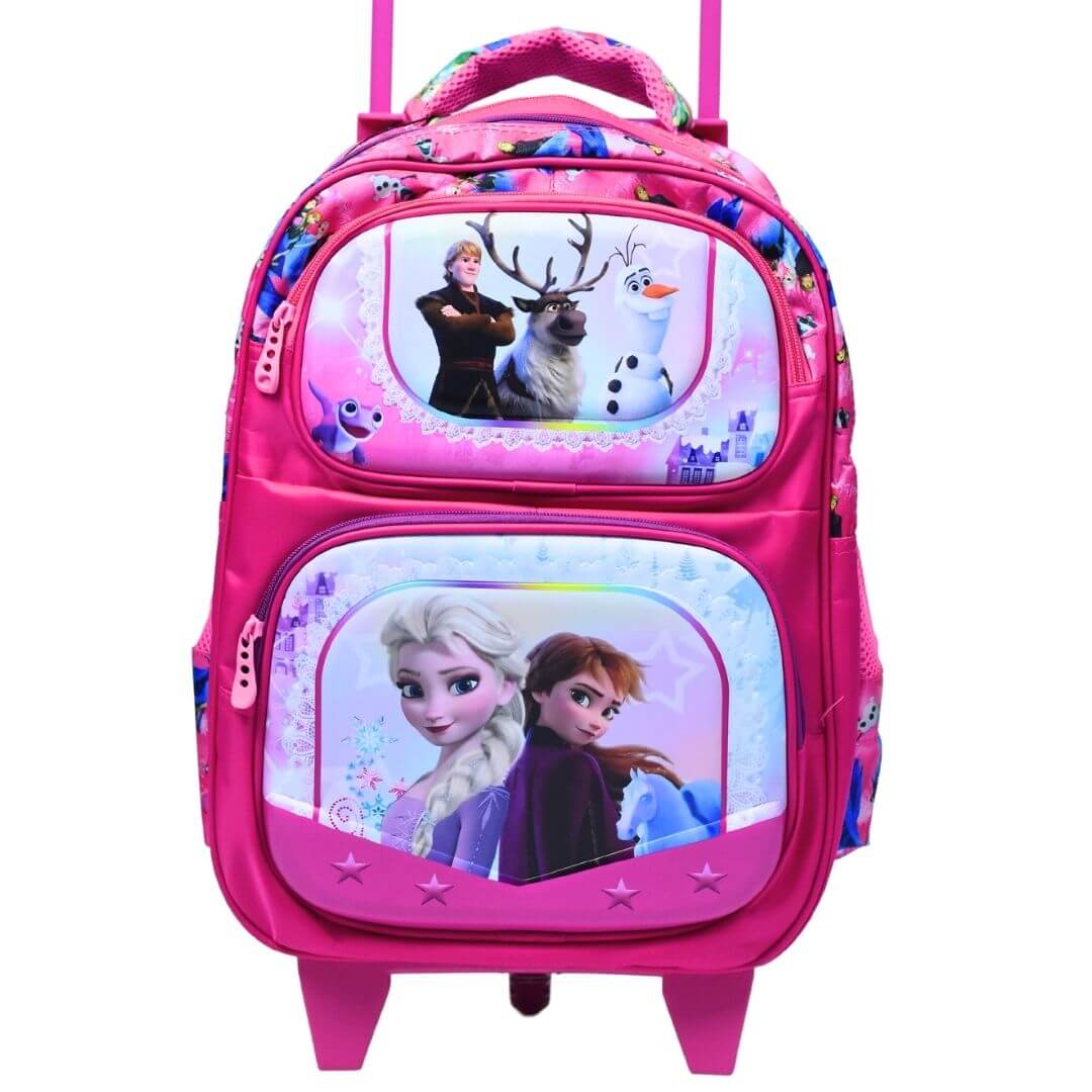 16 Inch Frozen Trolley School Bag - Perfect for Little Princesses on the Go!