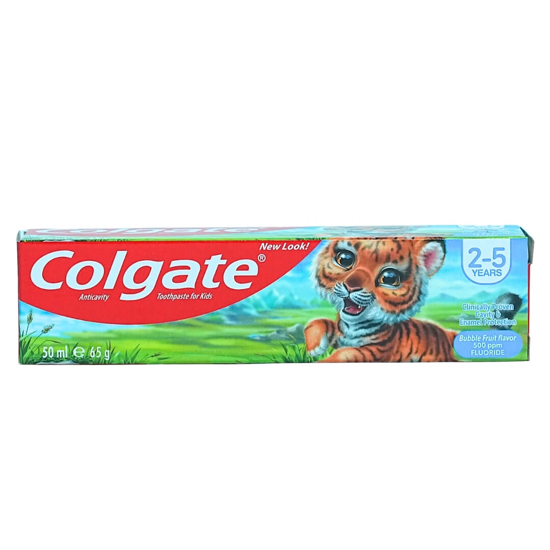 Colgate Kids Toothpaste Bubble Fruit - Clinically Proven Cavity Protection