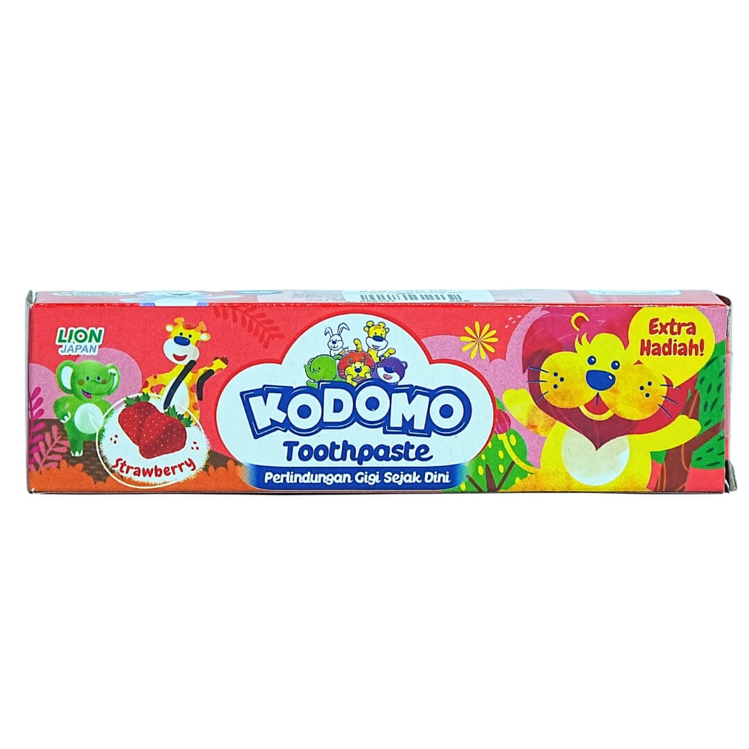 Kodomo Strawberry Toothpaste - Extra Hadiah!