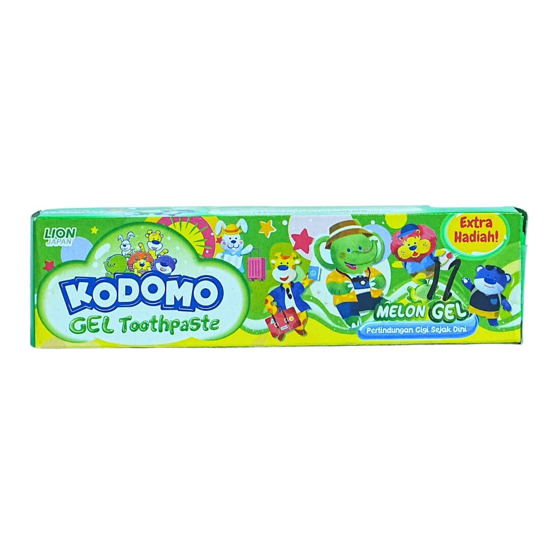 Kodomo Melon Gel Toothpaste - Extra Hadiah! - Gentle & Safe for Kids