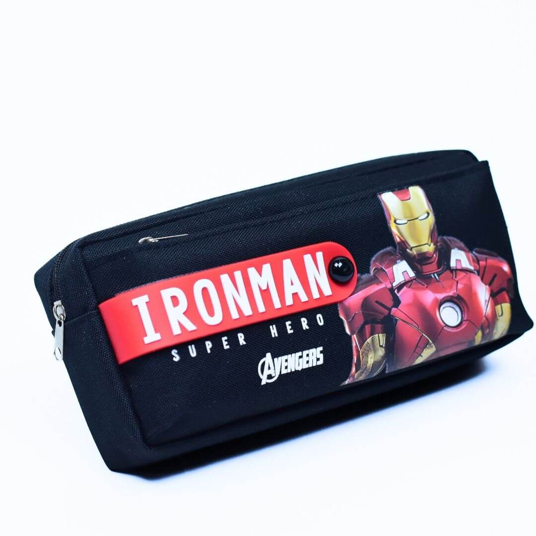 Iron Man - Avengers Zipper Pencil Case - The Perfect Way to Organize Your Stationery Supplies and Show Your Love of the Avengers