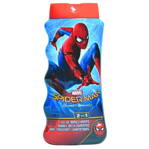 Spider-Man 2-in-1 Kids Shampoo & Bubble Bath | Gentle & Tear-Free | 475ml