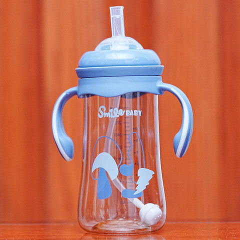 300ml Leak-proof Multifunction Sippy Cup with Straw (3 Years+)