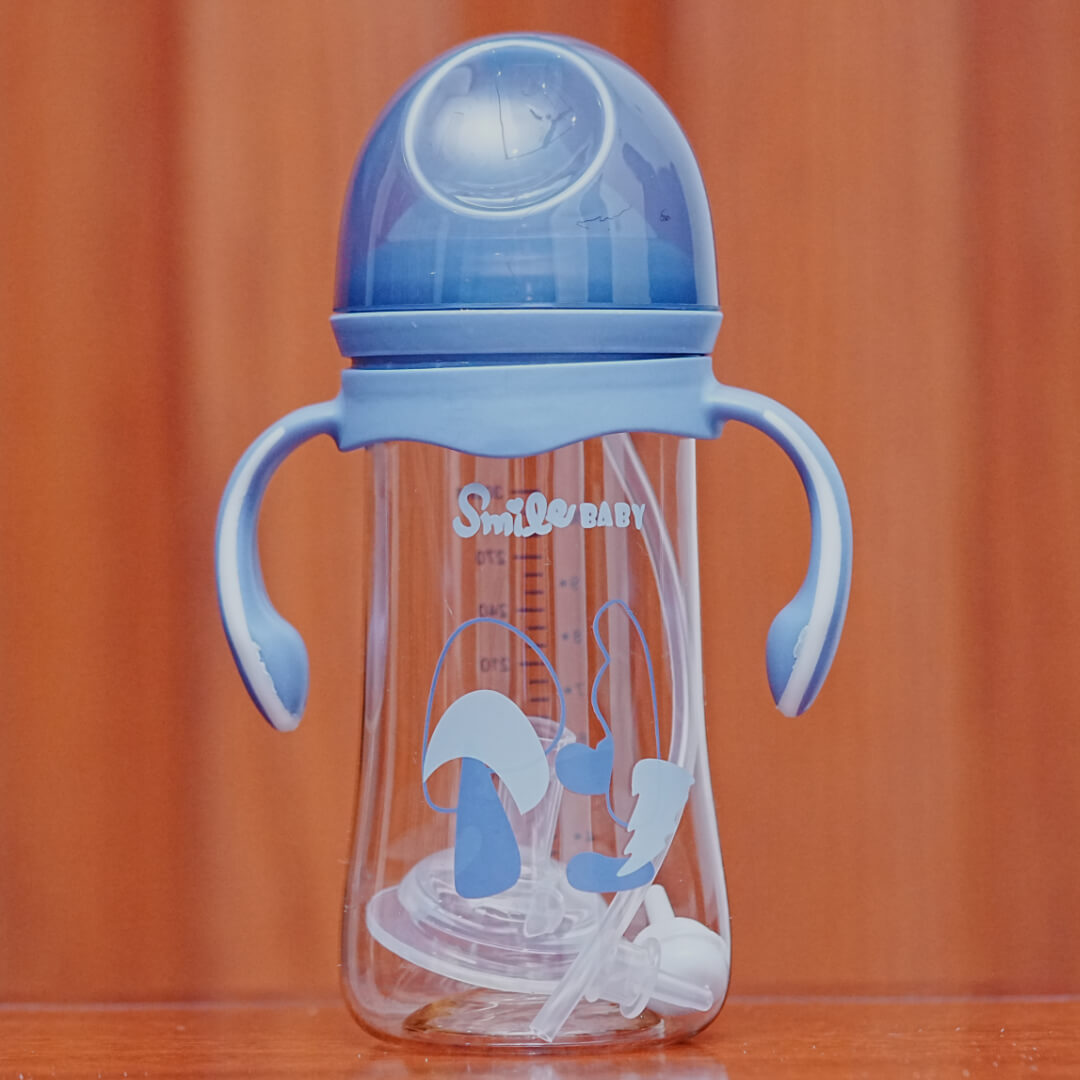 300ml Leak-proof Multifunction Sippy Cup with Straw (3 Years+)