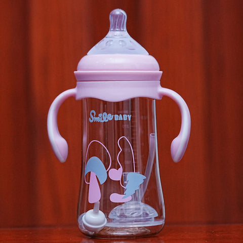 300ml Leak-proof Multifunction Sippy Cup with Straw (3 Years+)