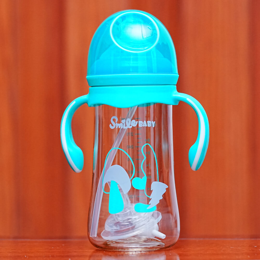 300ml Leak-proof Multifunction Sippy Cup with Straw (3 Years+)