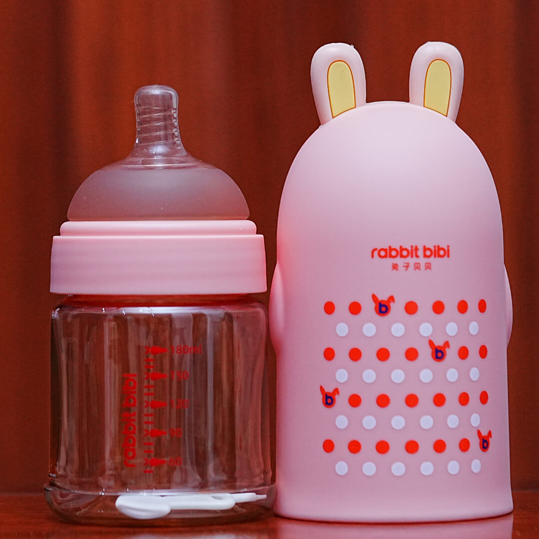 Nano Silver Antibacterial Baby Bottle | 180ml | BPA Free  (Pakistan)