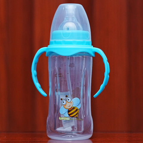 Double-Wall Glass Baby Bottle | 150/320ml | Wide Neck | BPA Free (Pakistan)